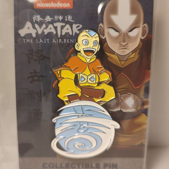 Avatar The Last Airbender Aang Air Scooter Enamel Pin Official Collectible - Picture 1 of 3